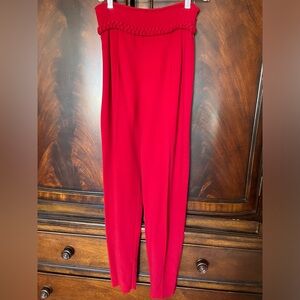 Vintage Cheap & Chic Red Pants by Moschino